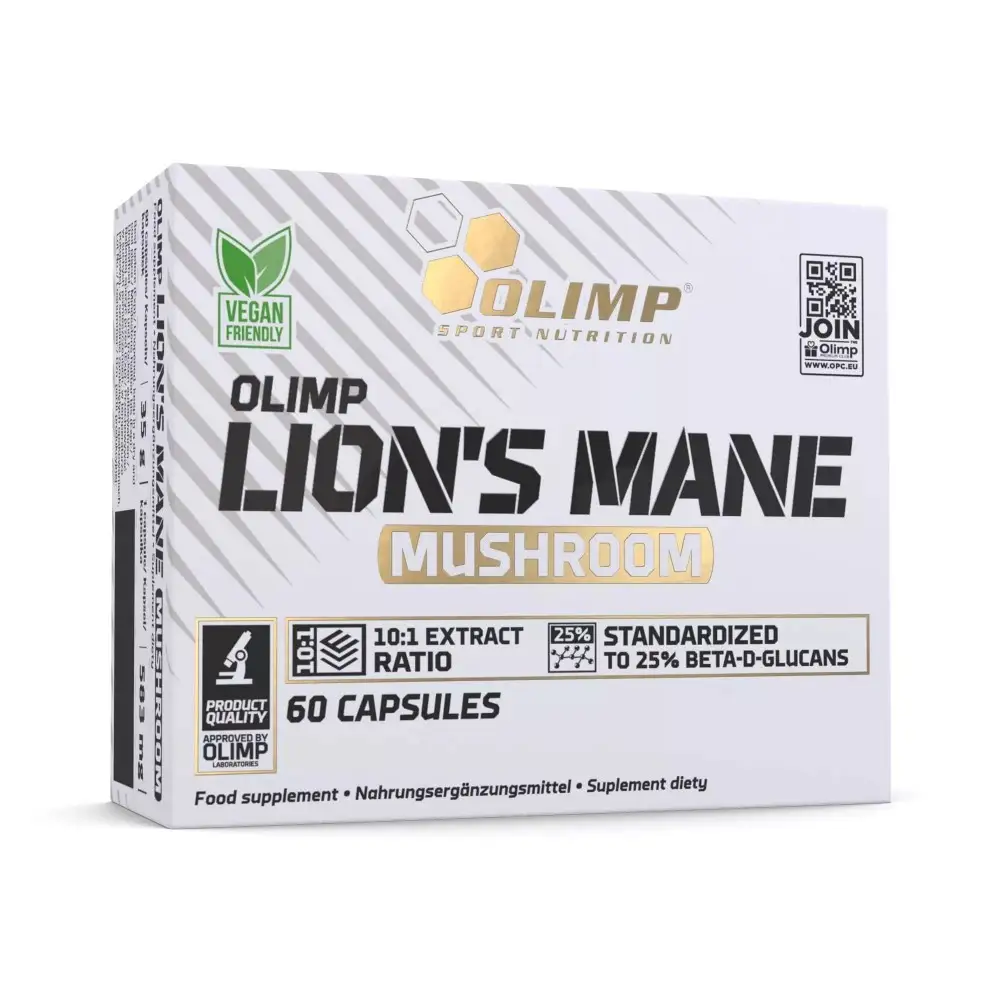 Olimp Lion's Mane Mushroom - Поддержка памяти и функций мозга