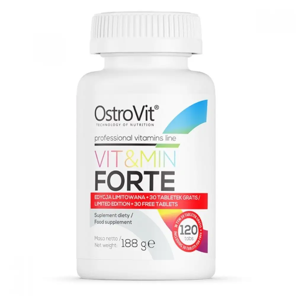 OstroVit Vit&Min Forte 120 таблеток, купити у Львові, Україні, опис ...