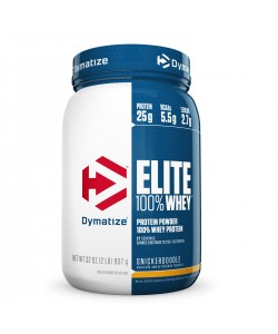 Dymatize Elite 100 Whey Protein 907 грамм, американский сывороточный протеин