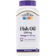 21st Century Fish Oil 1200 mg 90 softgels
