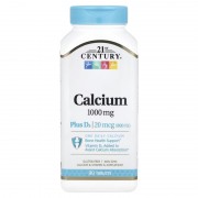 21st Century Calcium 1000 mg Plus D3 90 tabs