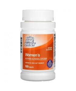 21st Century One Daily women's 100 таблеток, вітаміни та мінерали