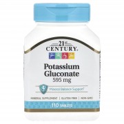21st Century Potassium Gluconate 595 mg 110 tabs