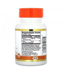 21st Century Vitamin C 1000 mg 60 таблеток, вітамін С