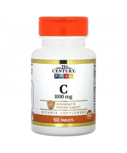 21st Century Vitamin C 1000 mg 60 таблеток, вітамін С