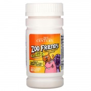 21st Century Zoo Friends Childrens Multivitamin 60 tabs
