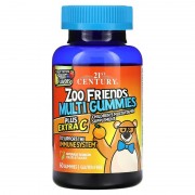 21st Century Zoo Friends Multi Gummies Plus Extra C 60 gummies