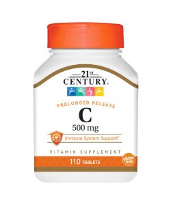 21st Century C 500 mg 110 таблеток, вітамін С