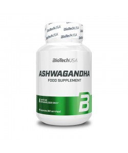 Biotech USA Ashwagandha 60 капсул, ашваганда