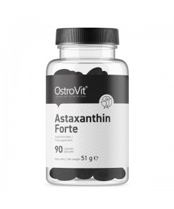 OstroVit Astaxanthin Forte 90 капсул, антиоксидант