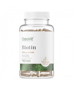 OstroVit Biotin Vege 90 капсул, биотин