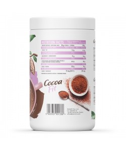 OstroVit Cocoa Fit 500 грам, какао з магнієм та підсолоджувачами