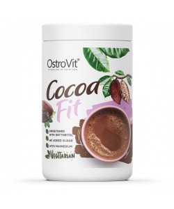 OstroVit Cocoa Fit 500 грам, какао з магнієм та підсолоджувачами