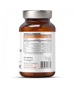 OstroVit Pharma Beta-Carotene 28 mg 90 таблеток, бета-каротин, вітамін Е, мідь, селен