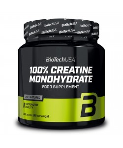Biotech USA 100% Creatine Monohydrate 300 грам, моногідрат креатину Biotech USA 100% Creatine Monohydrate 300 грам, моногідрат креатину