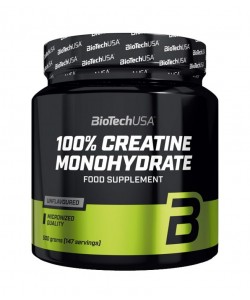 Biotech USA 100% Creatine Monohydrate 500 грам, креатин