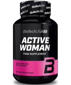 Biotech USA Active Woman 60 таблеток, вітамінний комплекс для жінок