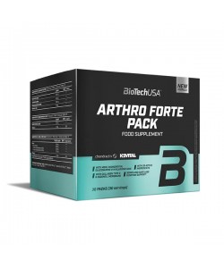 Biotech USA Arthro Forte Pack 30 пакетиків, комплексний препарат для зміцнення суглобів і зв'язок