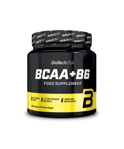 Biotech USA BCAA + B6 340 таблеток, амінокислоти BCAA у співвідношенні 2:1:1 з додаванням вітаміну B6