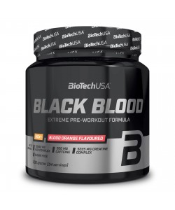 Biotech USA Black Blood NOX+ 340 грамм, напиток перед тренировкой