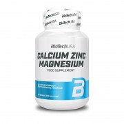 Biotech USA Calcium Zinc Magnesium 100 tabs