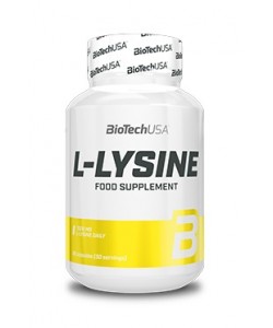 Biotech USA L-Lysine 90 капсул, L-лизин