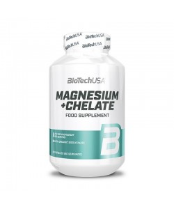 Biotech USA Magnesium Chelate 60 капсул, магній в хелатній формі