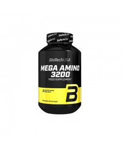 Biotech USA Mega Amino 100 таблеток, комплекс амінокислот