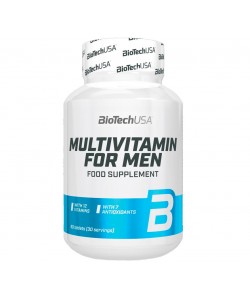 Biotech USA Multivitamin for Men 60 таблеток, вітамінний комплекс для чоловіків