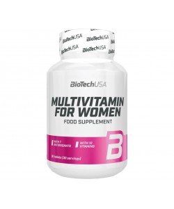 Biotech USA Multivitamin for Women 60 таблеток, вітамінний комплекс для жінок