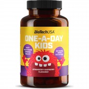 Biotech USA One-A-Day Kids 90 chewing tabs Полуниця-малина