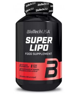 Biotech USA Super Lipo 120 таблеток, жироспалювач