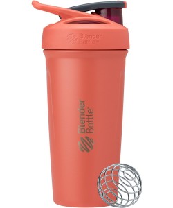 BlenderBottle Strada™ 710 мл, высококачественный шейкер из нержавеющей стали с проволочным венчиком