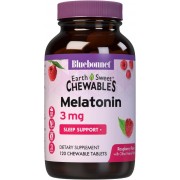 Bluebonnet Nutrition Earth Sweet Chewables Melatonin 3 mg 120 chewable tabs
