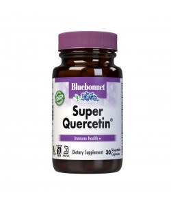Bluebonnet Nutrition Super Quercetin 30 капсул, кверцетин та інші біофлавоноїди