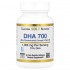 California Gold Nutrition DHA 700 30 капсул, докозагексаєнова кислота