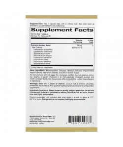 California Gold Nutrition LactoBif Probiotics 5 Billion CFU 60 рослинних капсул, 10 штамів пробіотичних бактерій