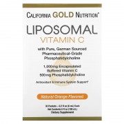 California Gold Nutrition Liposomal Vitamin C 1000 mg 30 packets Апельсин