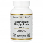 California Gold Nutrition Magnesium Bisglycinate 60 caps 