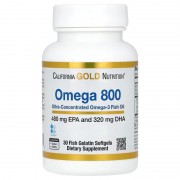 California Gold Nutrition Omega 800 30 softgels