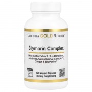 California Gold Nutrition Silymarin Complex 120 caps