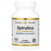 California Gold Nutrition Spirulina Asta Blue Complex 60 tabs