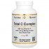 California Gold Nutrition Total C Complex 500 мг 240 растительных капсул, комплекс с витамином C