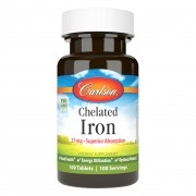 Carlson Chelated Iron 27 mg 100 tabs