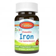 Carlson Chewable Iron 15 mg 60 tabs