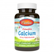 Carlson Kid's Chewable Calcium 250 mg 60 tabs