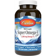 Carlson Super Omega-3 1200 mg 180 softgels
