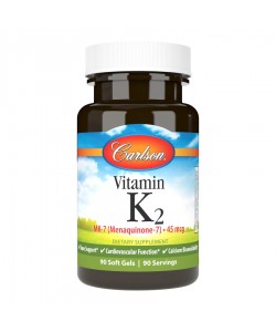 Carlson Vitamin K2 MK-7 45 mcg 90 капсул, витамин К2