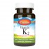 Carlson Vitamin K2 MK-7 45 mcg 90 капсул, вітамін К2