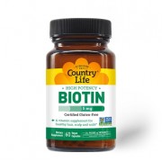 Country Life Biotin 5 mg 60 caps